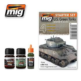 Set AMMO MIG-7413 Us Green Vehicles , Multicolour