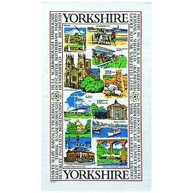 Yorkshire Tea NEW Towel Souvenir Gift Sights Scenes Landmarks Collage Montage