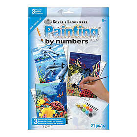 Royal and Langnickel Junior Paint By Numbers Value Pack