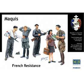 Master Box LTD Mast-MB3551 MB Maquis, French Resistance 1/35