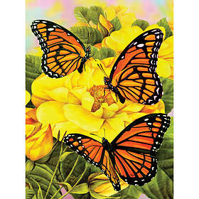 Royal Brush Junior Small Paint By Number Kit 8.75"X11.75"-Majestic Monarchs