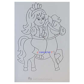 PONY A4 QUALITY Kids Girls MY Colouring Book Travel Fun Art Craft Activity