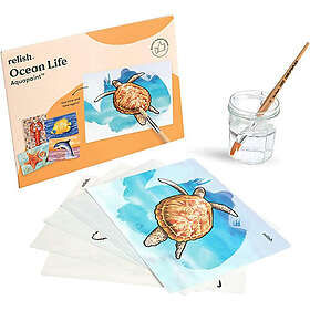 Relish Ocean Life Aquapaints Pack of 5 Reusable Water Painting Alzheimer’s & Dementia Activities / Products for Elderly