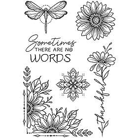 Creative Expressions Designer Boutique-Sweet Sunflowers-Stamp Set, A6
