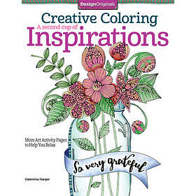 Creative Design Originals Valentina Harper Coloring A Second Cup of Inspirations: More Art Activity Pages to Help You Relax ( Book)