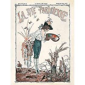 La Vie Parisienne Spring 1917 WW1 Trench Magazine Cover Unframed Wall Art Print 