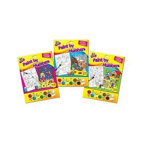 Fun EAZYONLINESHOP Artbox Paint By Numbers Junior Assorted Kids Painting Crafts 