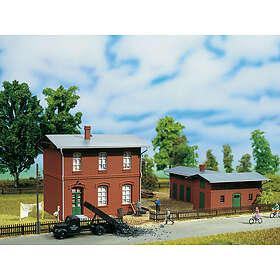 Auhagen 11389 Modélisme Ferroviaire Bâtiment Bâtiment Administratif du Dèpôt De Locomotives