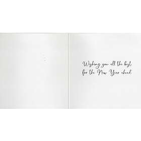 Modern Foil Stag Luxury Hand-Finished Foiled Christmas Card Xmas Greeting Cards