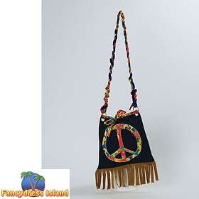 Forum 1960s 60's Hippy Handbag Hippie Ladies Fancy Dress New