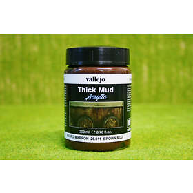 Vallejo Diorama Effects 26811 Brown Splash Mud