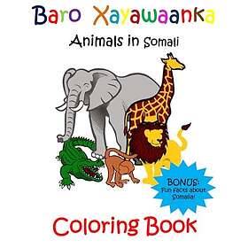 Animals Baro Xayawaanka Coloring Book: in Somali
