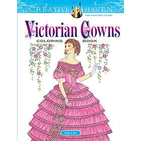 Creative Haven Victorian Gowns Coloring Book