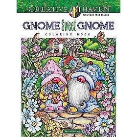 Creative Haven Gnome Sweet Gnome Coloring Book