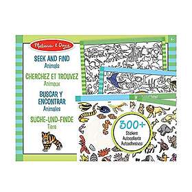 Melissa & Doug - Bloc Autocollants Visage, 250 Autocollants Réutilisables - Activité Enfant 3-7 Ans