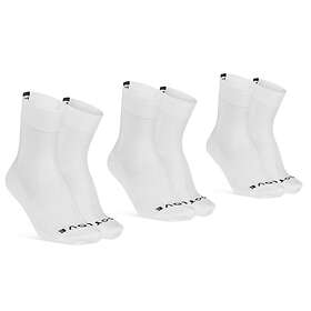 GripGrab Strumpor Lightweight SL Summer 3-Pack Vit 38-41