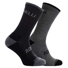 Rogelli Strumpor Merino Ull Winter 2 pack 44-47