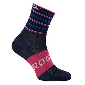 Rogelli Socks Stripe Blue/Rosa M