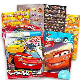 Disney Cars Imagine Ink Coloring Book Set for Toddlers Kids -- Mess-Free with Ma