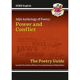 GCSE English AQA Poetry Guide Power &; Conflict Anthology inc. Online Edition, Audio Quizzes Engelska Mixed media product