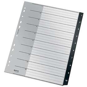 Leitz Recycle Register, PP, extra brett, 1-10