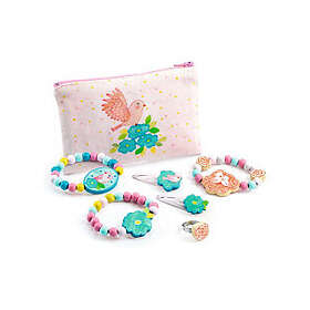 Djeco Trousse bijoux fantaisie de Birdie Fille