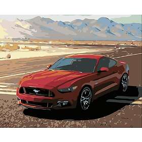 Mustang Zuty Painting by Numbers