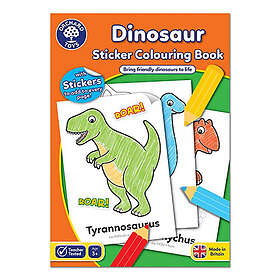 Orchard Toys Dinosaur Sticker Colouring Book