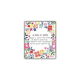 Perfect Emotional Rescue Thank You Card, A Poem Of Thanks Greeting , Greetings Female Cards,