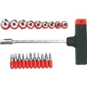 Top Tools Screwdriver bits and sockets handle 21 pcs. 39D385