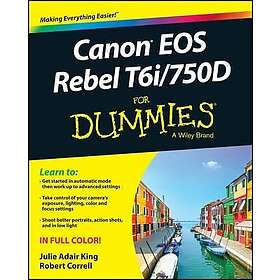 Canon EOS Rebel T6i/750D For Dummies Engelska Paperback / softback