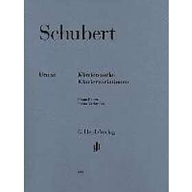 Schubert, Franz Klavierstücke Klaviervariationen Tyska paperback