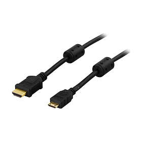 Deltaco HDMI - HDMI Mini High Speed with Ethernet 5m