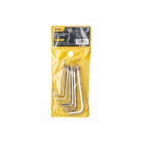 Deli Tools insexnyckelsats EDL3080, 1,5-6 mm (silver)