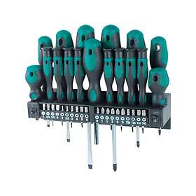 Brüder Mannesmann Skruvmejsel set 37 delar