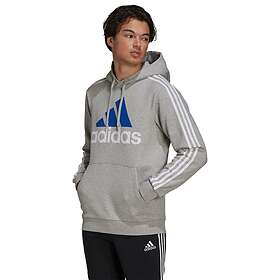 Adidas Big Logo 3-Stripe Fleece Hoodie (Men's)