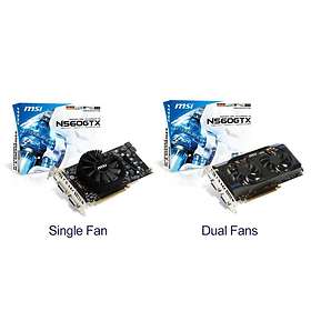 Carte graphique MSI N560GTX-M2D1GD5 - 1GB GDDR5