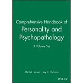 Comprehensive Handbook Of Personality And Psychopathology 3 V Set ...