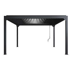 Metalcraft Pergola Öppningsbara taklameller 3x4 m 3x4, premium (139-1-1006)