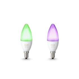 Philips Hue White and color ambiance Doublepack B39 E14