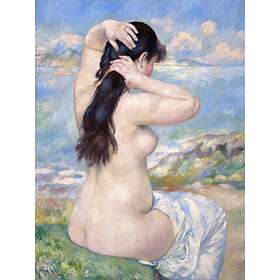Extra Renoir Bather Arranging Her Hair 1885 Painting Large XL Wall Art Poster Pr