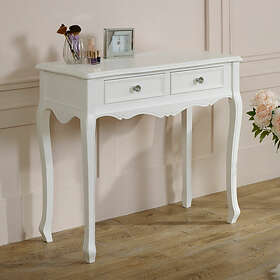 Melody MAISON White Console / Dressing Table Victoria Range