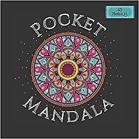 Mandala Pocket Pocket Size Coloring Book Adult Coloring Books Mandelas