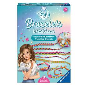 Ravensburger – So Styly – Bracelets Brésiliens – Loisir créatif – Création bijoux – Bracelets – Bracelets d'amitié – 8 réalisations – 6 coul