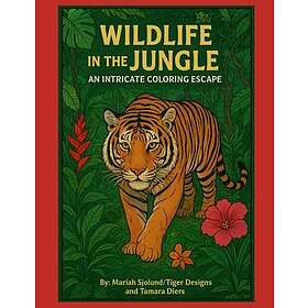 Animals Jungle Coloring Book: Stress Relieving Animal Designs