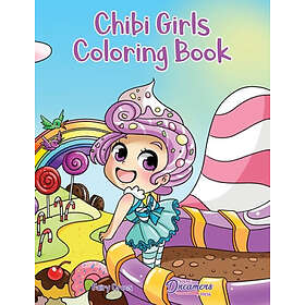 Chibi Young Dreamers Press Girls Coloring Book: Anime For Kids Ages 6-8, 9-12 (Coloring Books for Kids)