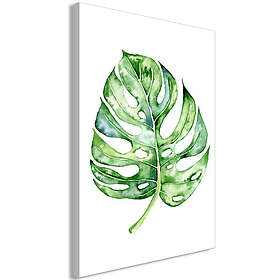 Vertical Tavla Watercolor Monstera (1 Part)