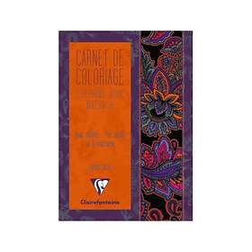 Clairefontaine Carnet de coloriage Adultes 14,8x23cm Modele : Bollywood