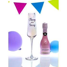 Boxer Gifts GWL104 Classy and Sassy’ Lustre Effect Champagne Glass Perfect Birth