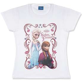 Forever Frozen Sisters T-Shirt 7/8 Yrs [import anglais]